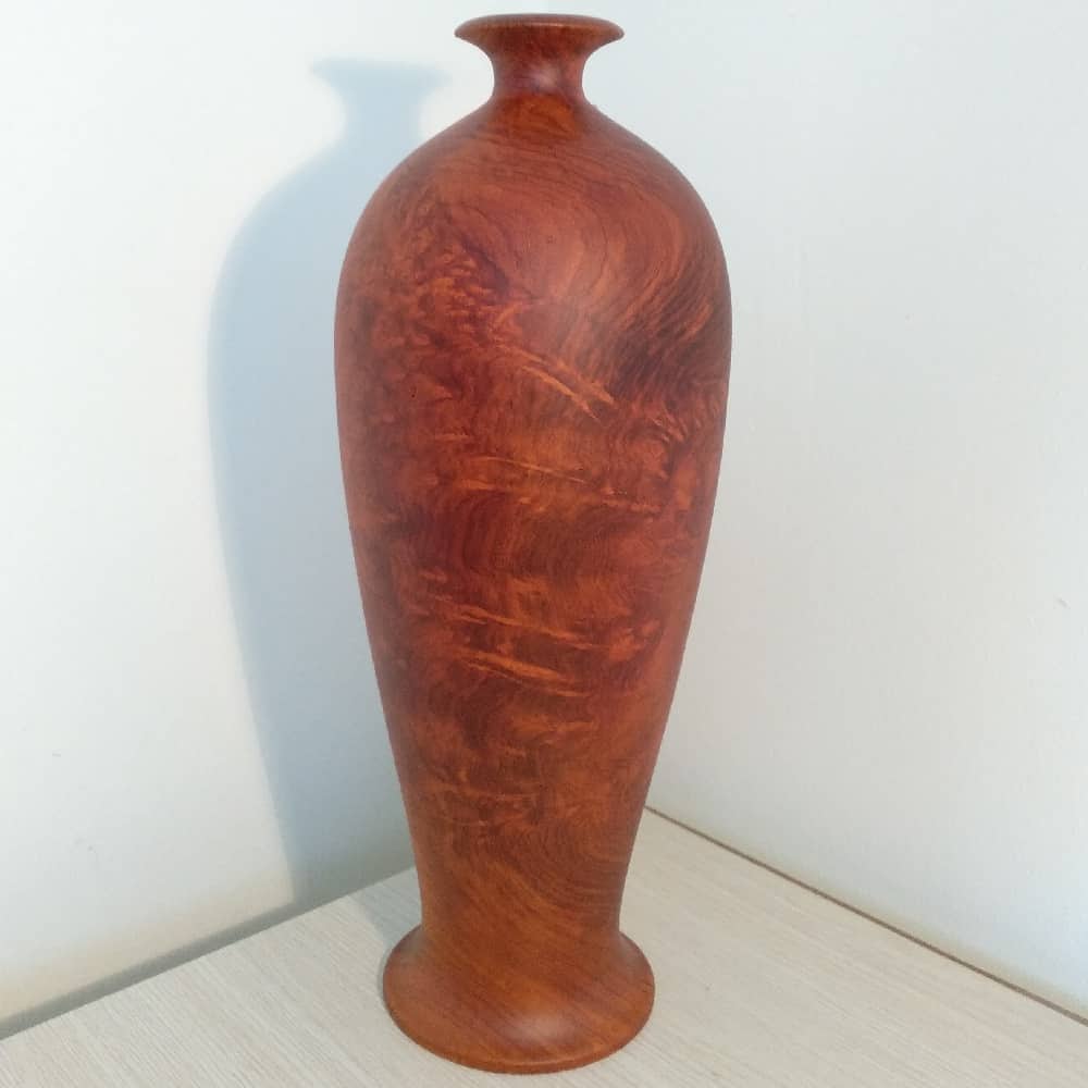 Đồ phong thủy gỗ hương tự nhiên: bình phay, bình phú quý, tượng mini - 15