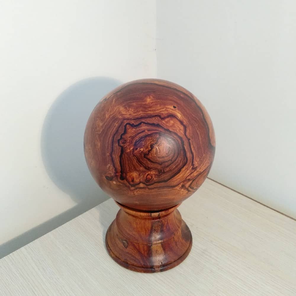 Bình phay nghệ thuật tài lộc gỗ cẩm, thủy tùng, gỗ hương, trắc Việt - 31