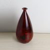 Bình phú quý gỗ trắc đỏ đen chưng phong thủy cao 22cm