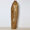 Bình nghệ thuật gỗ măn có nu vân đẹp 56cm - Hình ảnh 2
